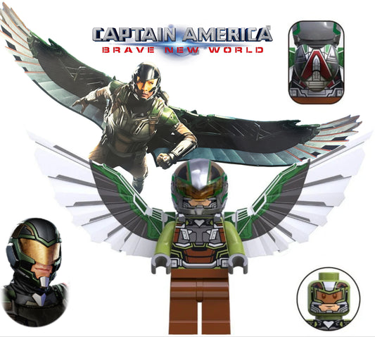 - MINIFIGURE MARVEL UNIVERS: FALCON custom