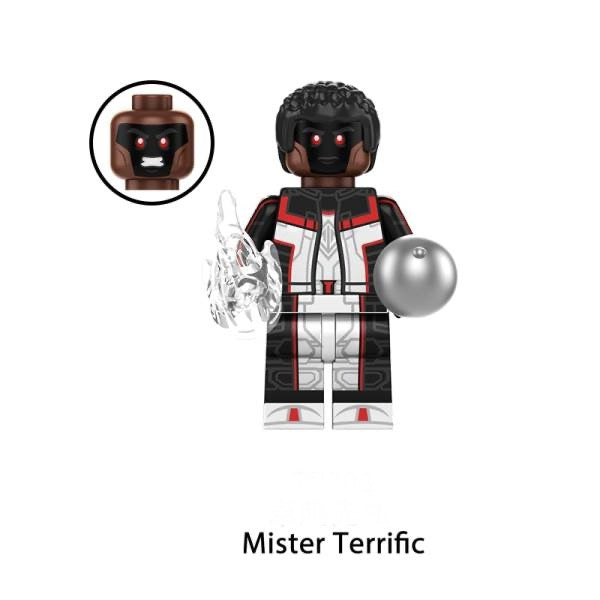 PREVENTE MINIFIGURE DC UNIVERS(SUPERMAN LEGACY): MISTER TERRIFIC custom Disponibilité Juin 2025