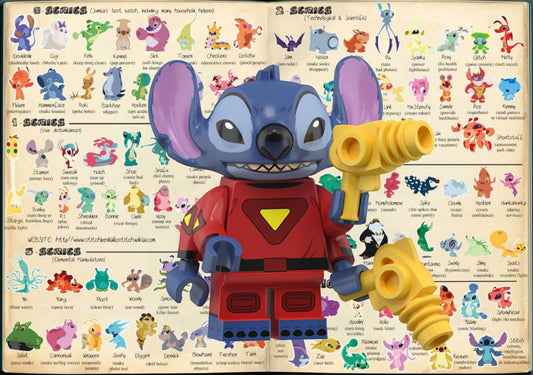 PREVENTE MINIFIGURE DISNEY "STITCH" UNIVERS: STITCH custom Disponibilité fin août 2025