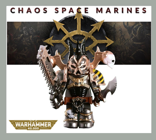 PREVENTE MINIFIGURE WARHAMMER 40K UNIVERS: IRON WARRIORS custom Disponibilité fin juin 2026