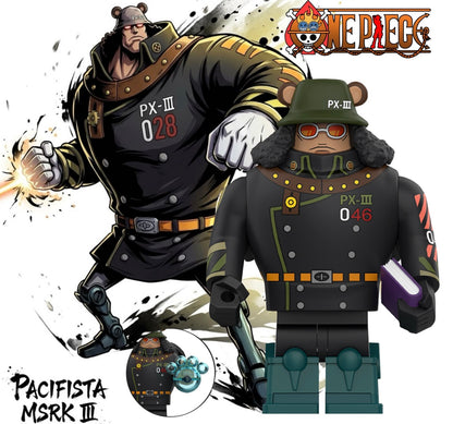 ⭐️⭐️⭐️MINIFIGURE ONE PEACE UNIVERS: PACIFISTE ⭐️⭐️⭐️custom DISPONIBILITÉ DÉCEMBRE 2026