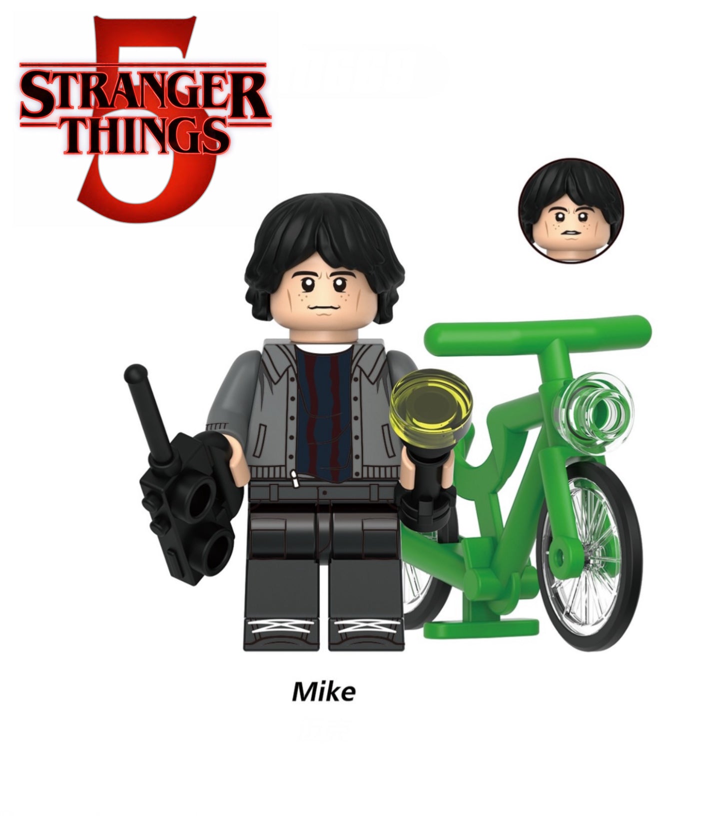 MINIFIGURE STRANGER THINGS UNIVERS: MIKE Custom