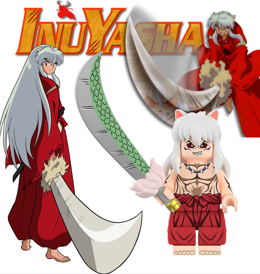 MINIFIGURE ANIMATION UNIVERS: INUYASHA (VERSION A)custom