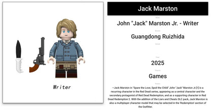 ⭐️⭐️⭐️MINIFIGURE RED DEAD REDEMPTION UNIVERS: Jack Marston ⭐️⭐️⭐️Custom