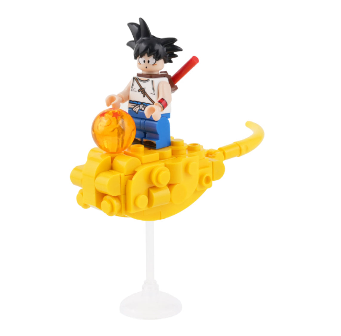 ♥️♥️MINIFIGURE DRAGON BALL Z UNIVERS: SON GOKU ENFANT AVEC NUAGE JAUNE ♥️♥️Custom