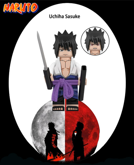 PREVENTE MINIFIGURE NARUTO UNIVERS: UCHIHA SASUKE custom Disponibilité fin Mai 2025
