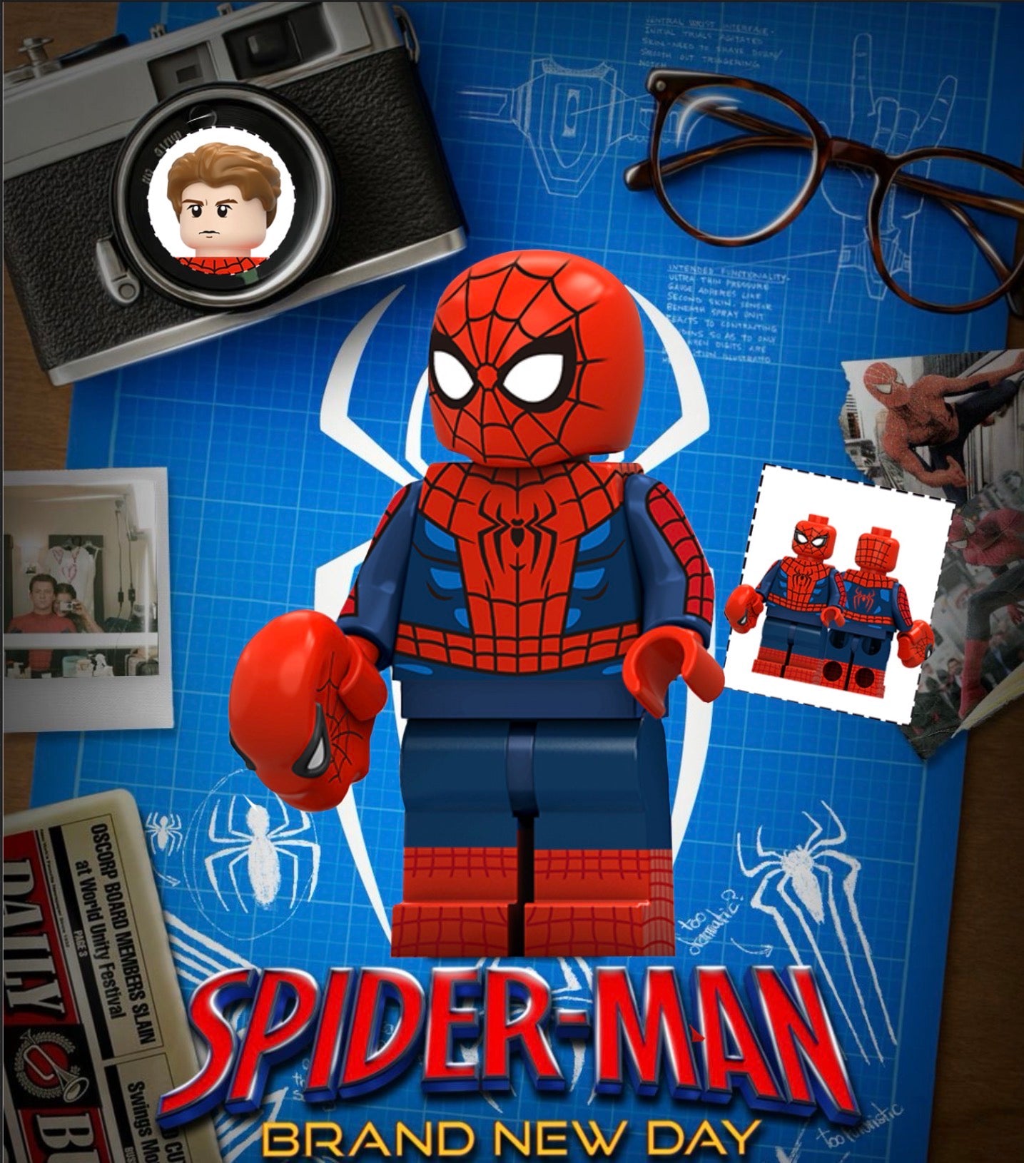 PREVENTE MINIFIGURE MARVEL UNIVERS (SPIDERMAN):SPIDER-MAN Custom Disponibilité mi-septembre 2026