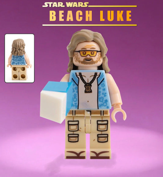 MINIFIGURE STAR WARS UNIVERS: BEACH LUKE Custom