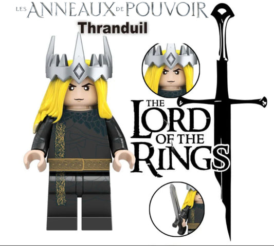 MINIFIGURE LOTR/HOBBIT/TROP UNIVERS: THRANDUIL CUSTOM