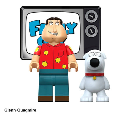 MINIFIGURE FAMILY GUY UNIVERS: GLENN QUAGMIRE CUSTOM