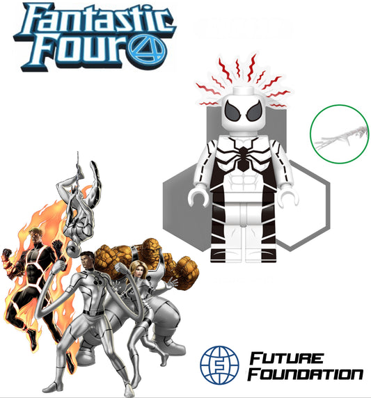 PREVENTE MINIFIGURE MARVEL UNIVERS: SPIDERMAN FUTURE FOUNDATION custom Disponibilité octobre 2025