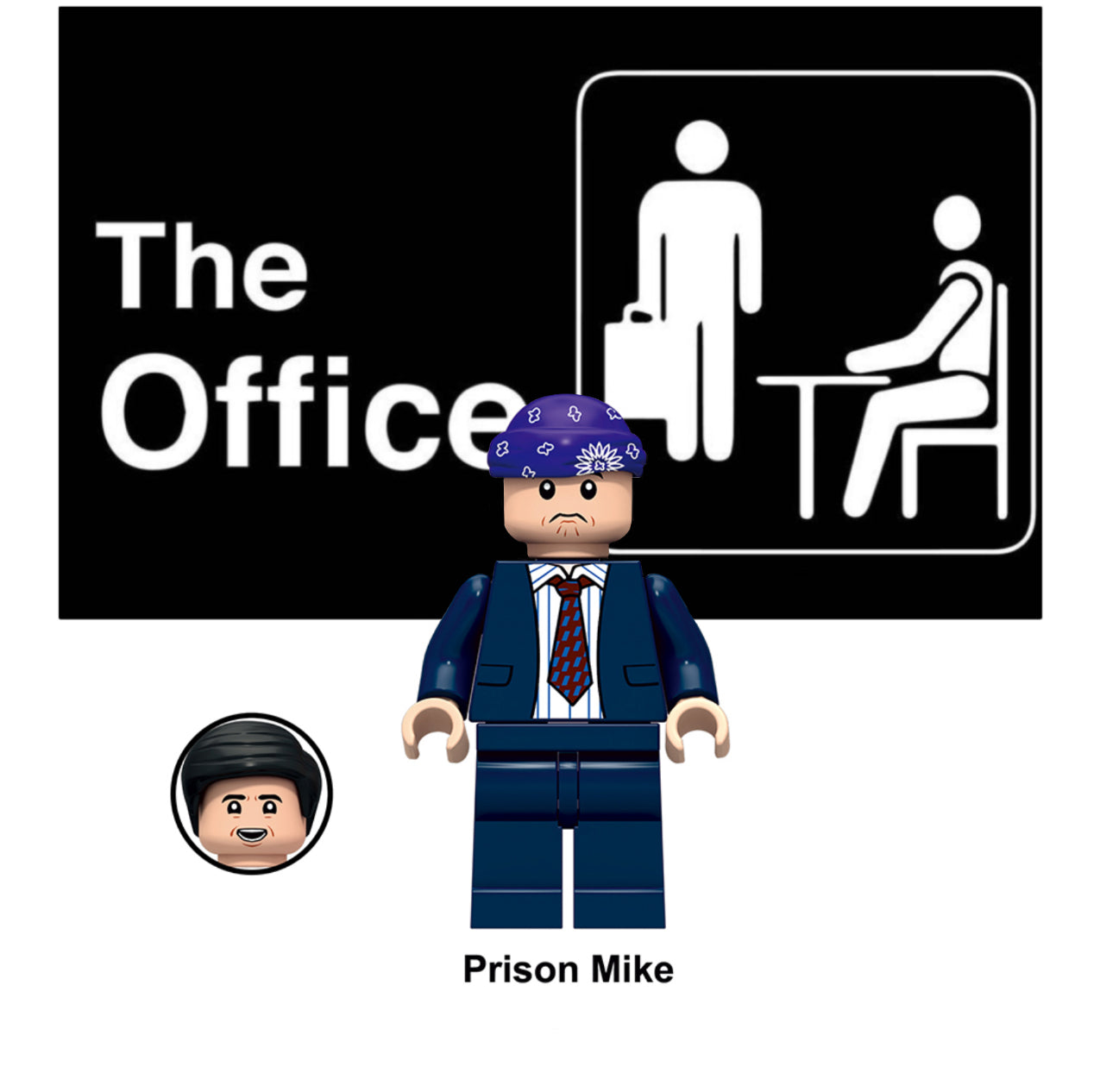 MINIFIGURE THE OFFICE UNIVERS: PRISON MIKE Custom