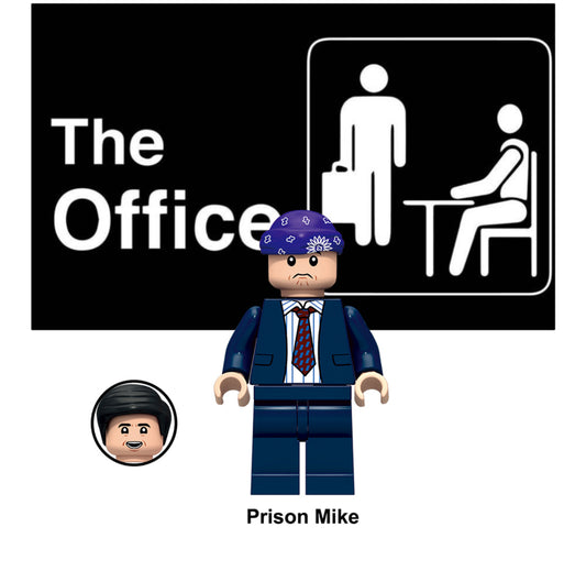 MINIFIGURE THE OFFICE UNIVERS: PRISON MIKE Custom