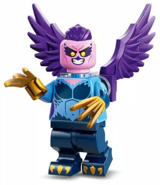 MINIFIGURE SÉRIES 25: la harpie "socle+fascicule" custom