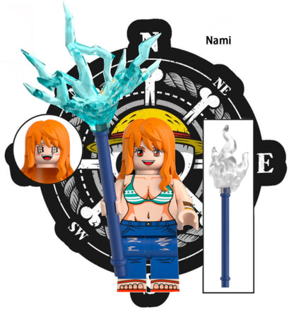 ♥️♥️MINIFIGURE ONE PEACE: NAMI ♥️♥️custom