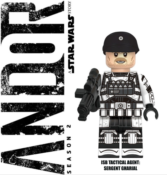 PREVENTE MINIFIGURE STAR WARS UNIVERS: IBS TACTICAL AGENT "SERGEANT GHARIAL" CUSTOM Disponibilité fin septembre 2025