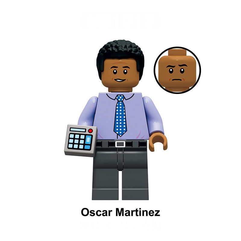 MINIFIGURE THE OFFICE UNIVERS: OSCAR MARTINEZ Custom