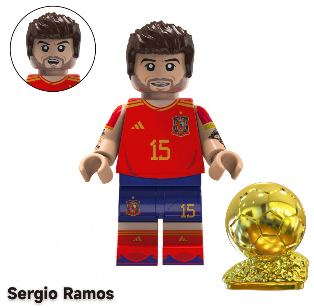 MINIFIGURE FOOTBALL UNIVERS ⚽️: SERGIO RAMOS custom