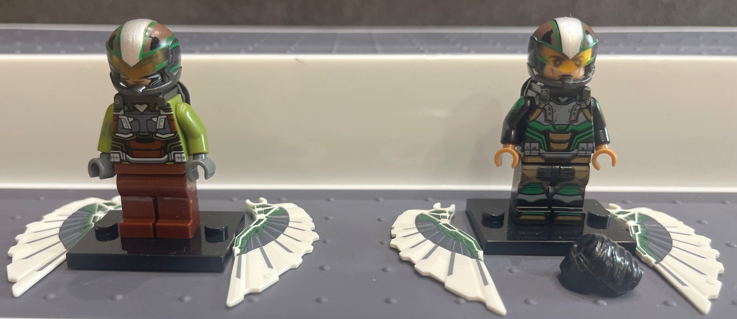 - MINIFIGURE MARVEL UNIVERS: FALCON custom