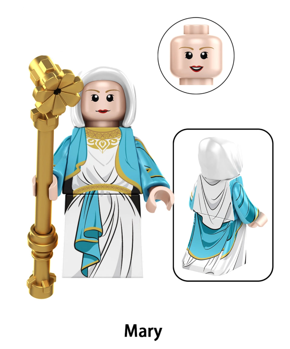 ♥️♥️♥️MINIFIGURE LES DIEUX UNIVERS: MARY ♥️♥️♥️custom
