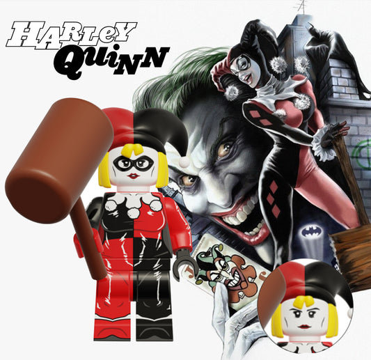 MINIFIGURE DC UNIVERS : HARLEY QUINN custom