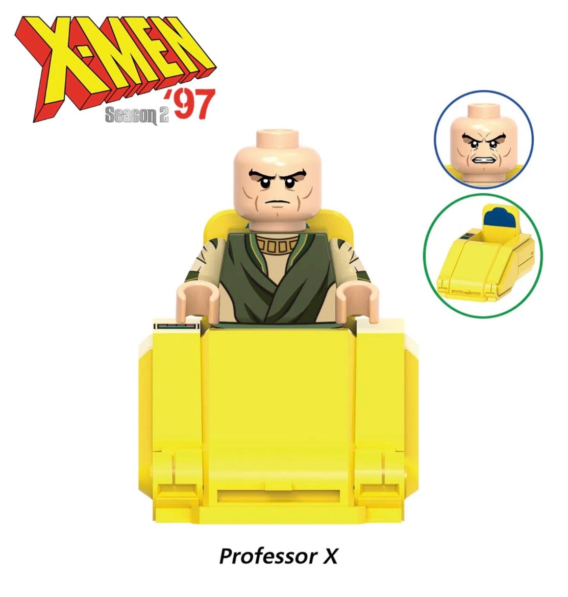 PREVENTE MINIFIGURE MARVEL UNIVERS: PROFESSEUR XAVIER Custom Disponibilité Novembre 2026