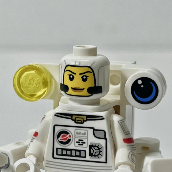 MINIFIGURE SPACE SÉRIES 26: Modern Astronaut "socle+fascicule" custom