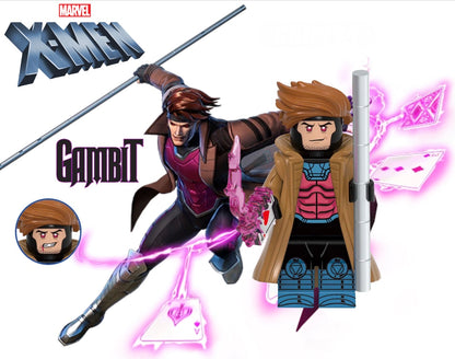 PREVENTE MINIFIGURE MARVEL UNIVERS: GAMBIT Custom Disponibilité Novembre 2026