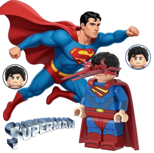 MINIFIGURE DC UNIVERS: SUPERMAN Custom