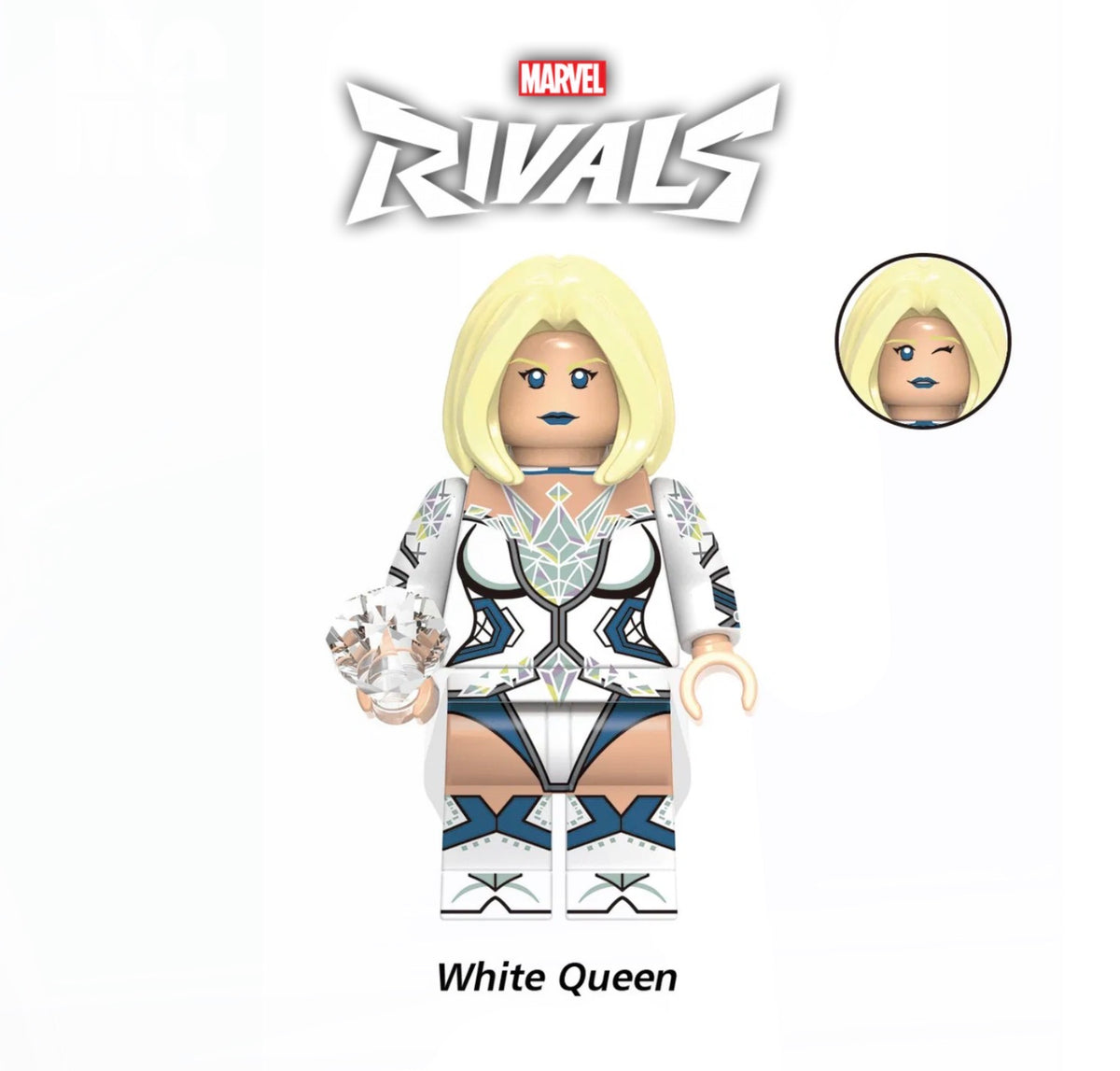PREVENTE MINIFIGURE MARVEL UNIVERS: WHITE QUEEN RIVALS Custom Disponibilité Novembre 2026