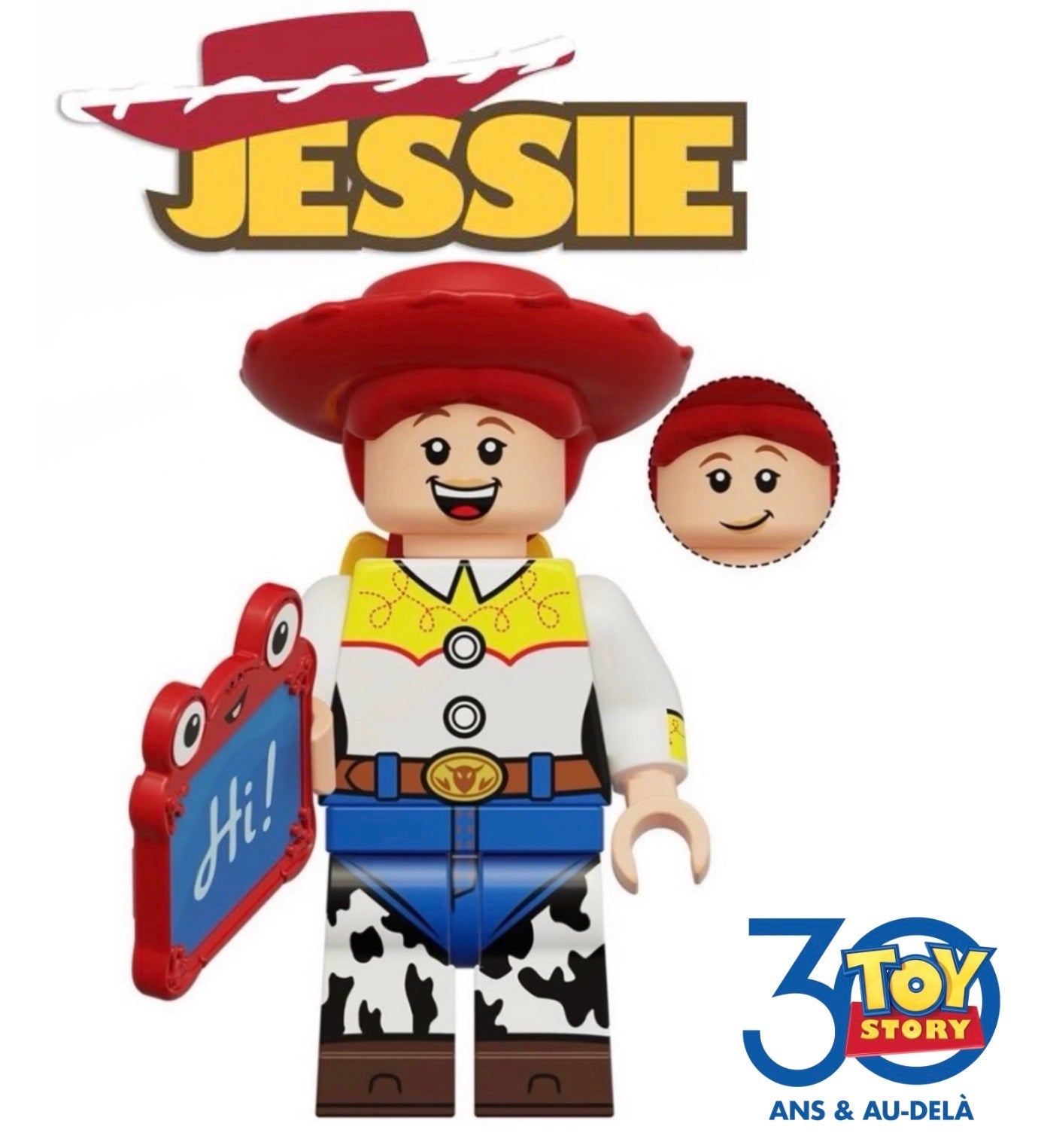 PREVENTE MINIFIGURE DISNEY TOY STORY UNIVERS: JESSIE CUSTOM Disponibilité mi-septembre 2026