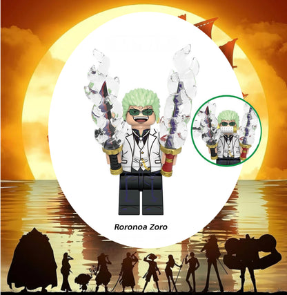 PREVENTE♥️♥️MINIFIGURE ONE PEACE: RORONOA ZORO ♥️♥️custom Disponibilité fin Décembre 2024