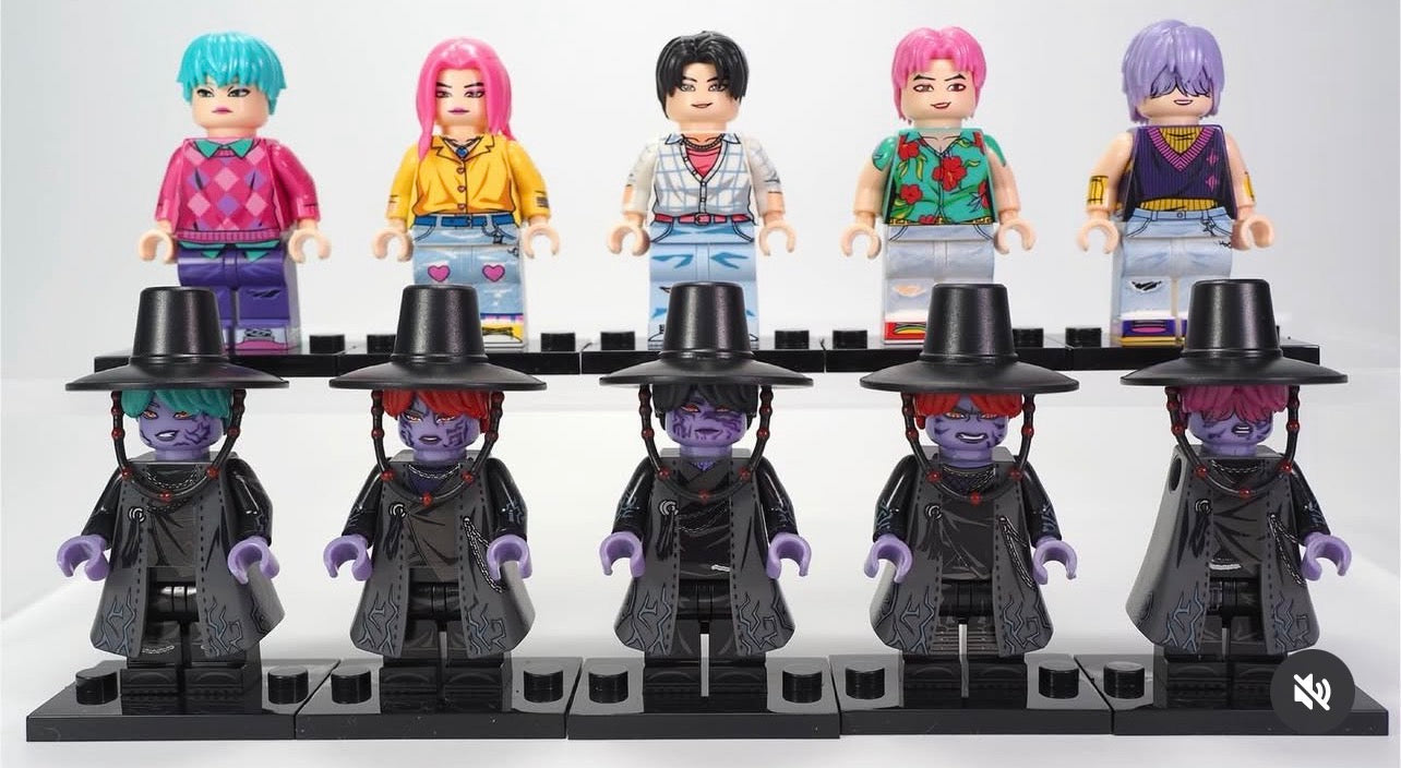 ♥️♥️♥️MINIFIGURE K-POP DÉMON HUNTER UNIVERS : ROMANCE ♥️♥️♥️custom