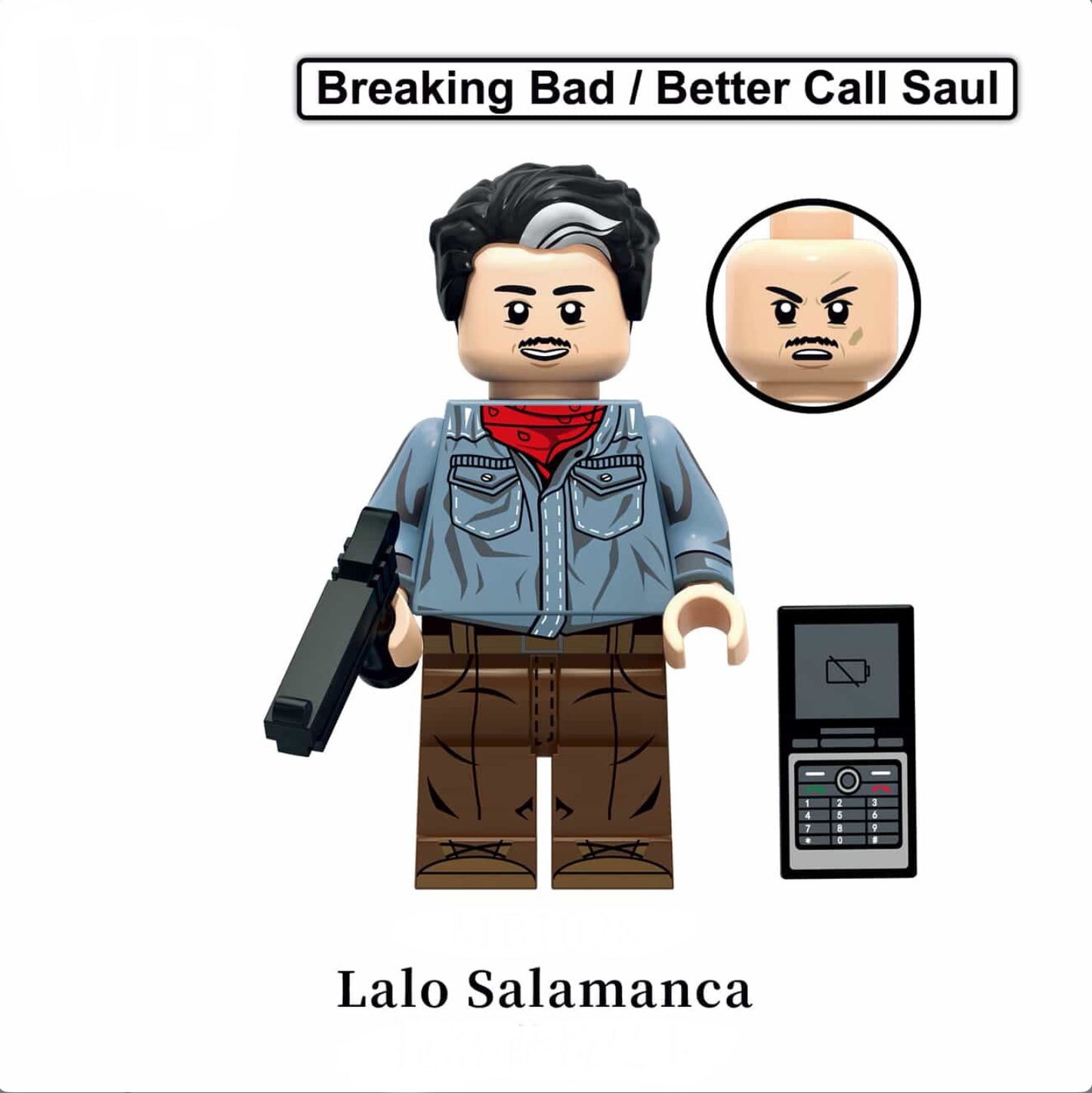 MINIFIGURE BREAKING BAD UNIVERS: LALO SALAMANCA custom