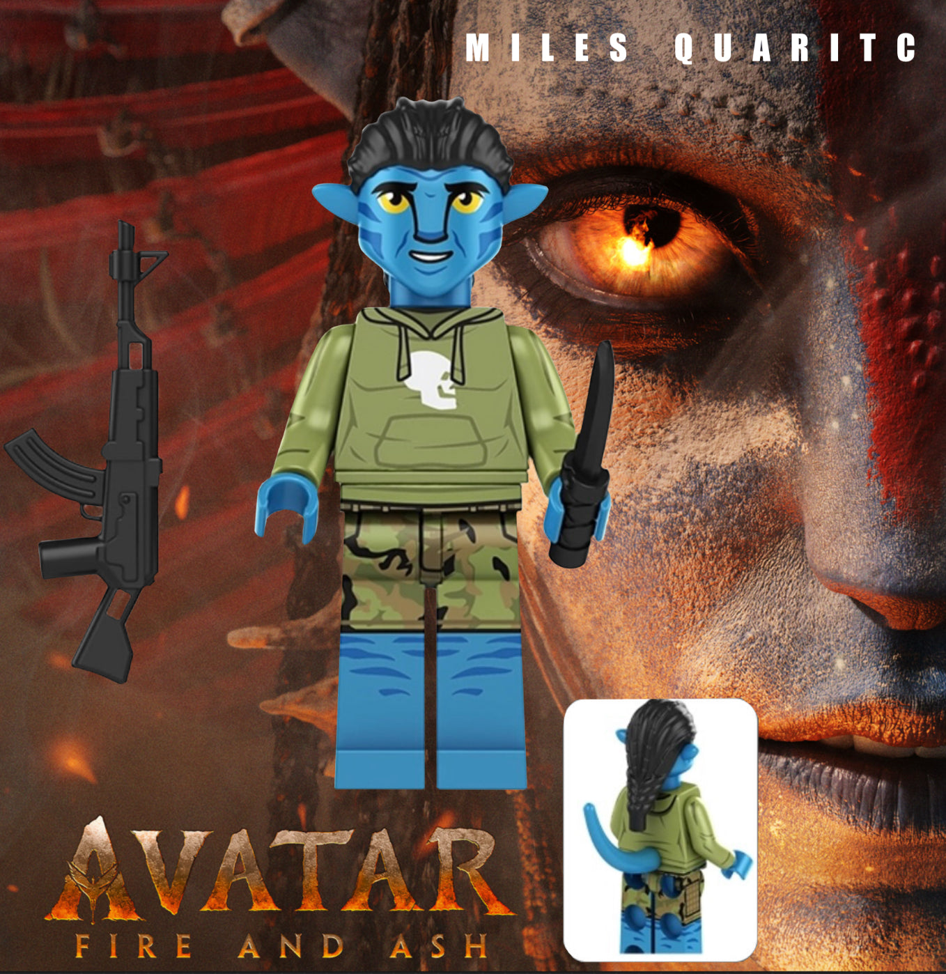 MINIFIGURE AVATAR UNIVERS: MILES QUARITC Custom