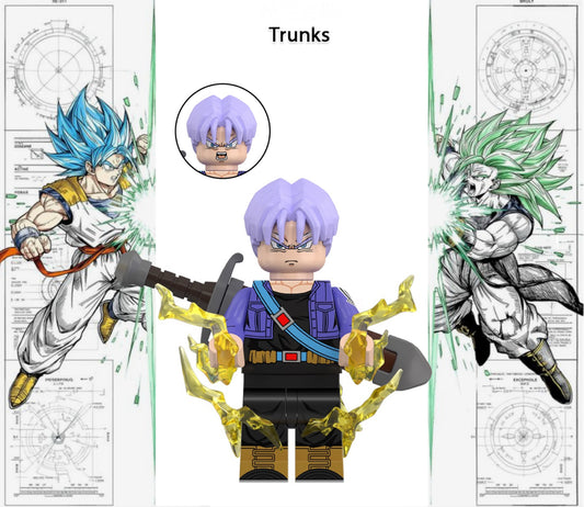 PREVENTE MINIFIGURE DRAGON BALL Z UNIVERS: TRUNKS Custom Disponibilité fin septembre 2025
