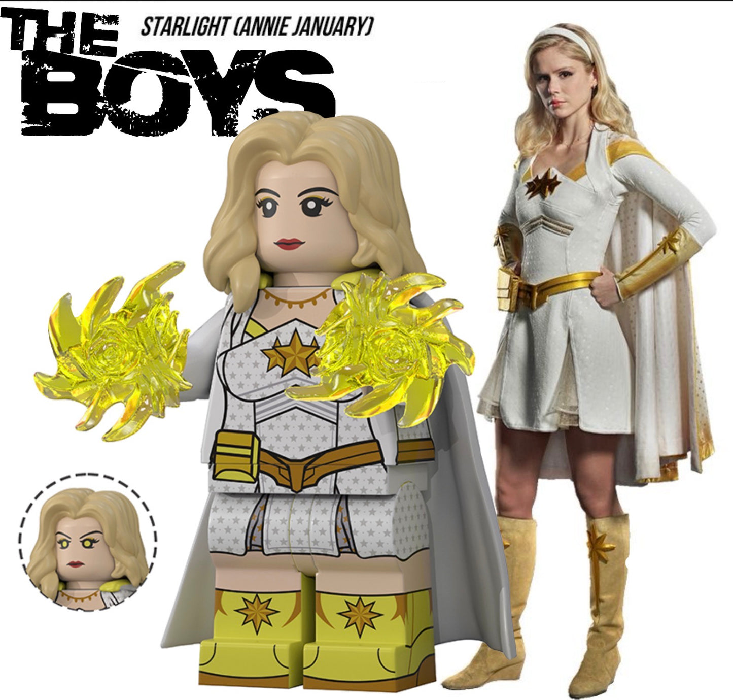 PREVENTE MINIFIGURE THE BOYS UNIVERS: STARLIGHT custom Disponibilité mi-septembre 2026