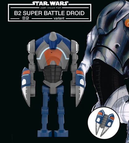 PREVENTE MINIFIGURE STAR WARS UNIVERS: B2 SUPER BATTLE DROID (NEW SCULT 2026) Custom Disponibilité Novembre 2026