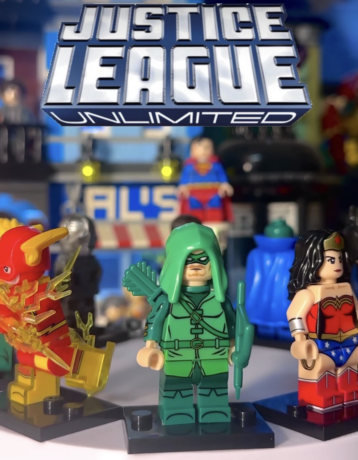 MINIFIGURE DC UNIVERS : GREEN ARROW COMICS custom