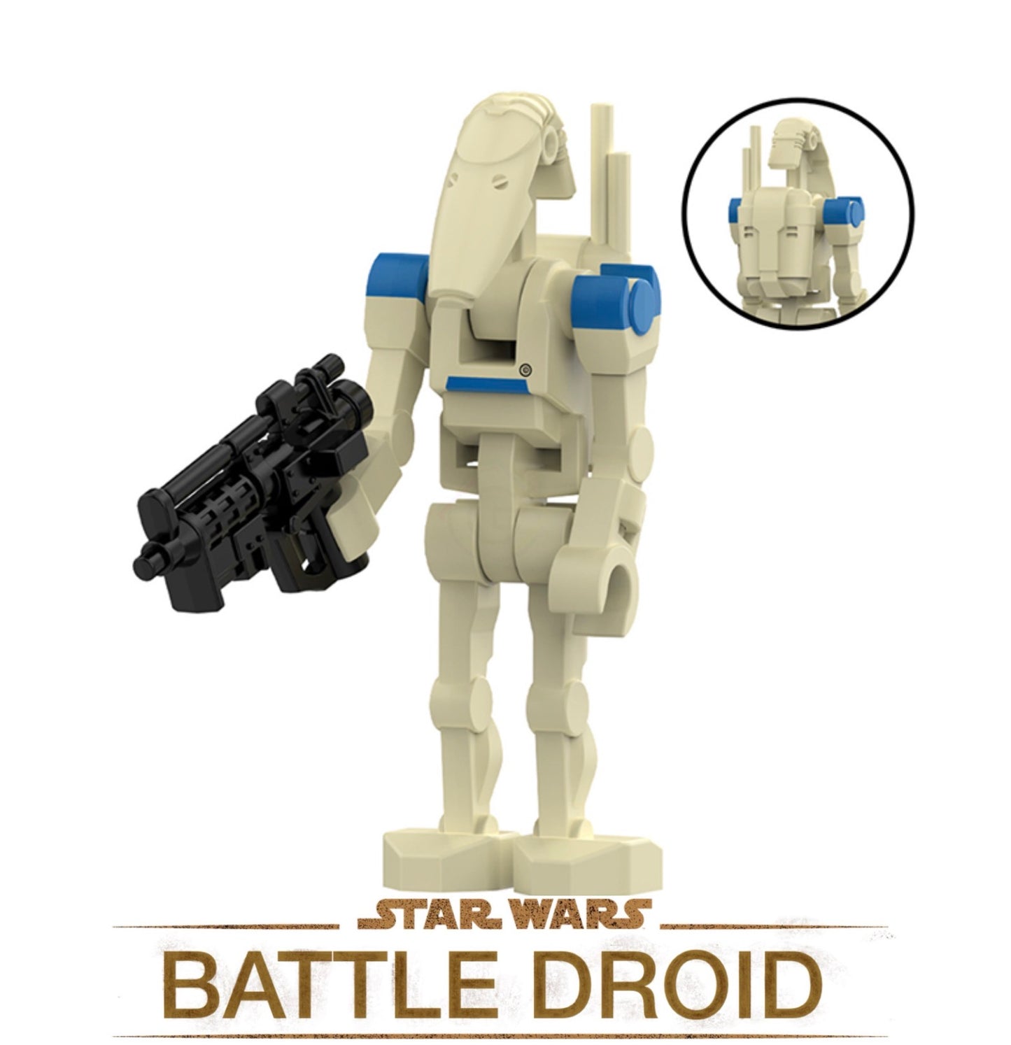 PREVENTE MINIFIGURE STAR WARS UNIVERS:  BATTLE DROID CUSTOM Disponibilité mi-septembre 2026