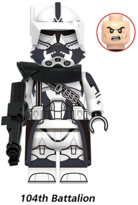 MINIFIGURE  104th BATTALION CLONETROOPER WOLF custom