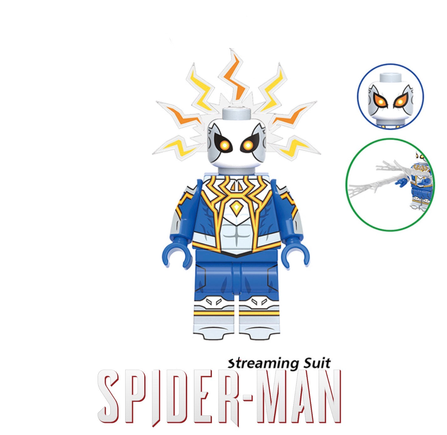 PREVENTE MINIFIGURE MARVEL UNIVERS: SPIDER-MAN STREAMING SUIT Custom Disponibilité mi-septembre 2026