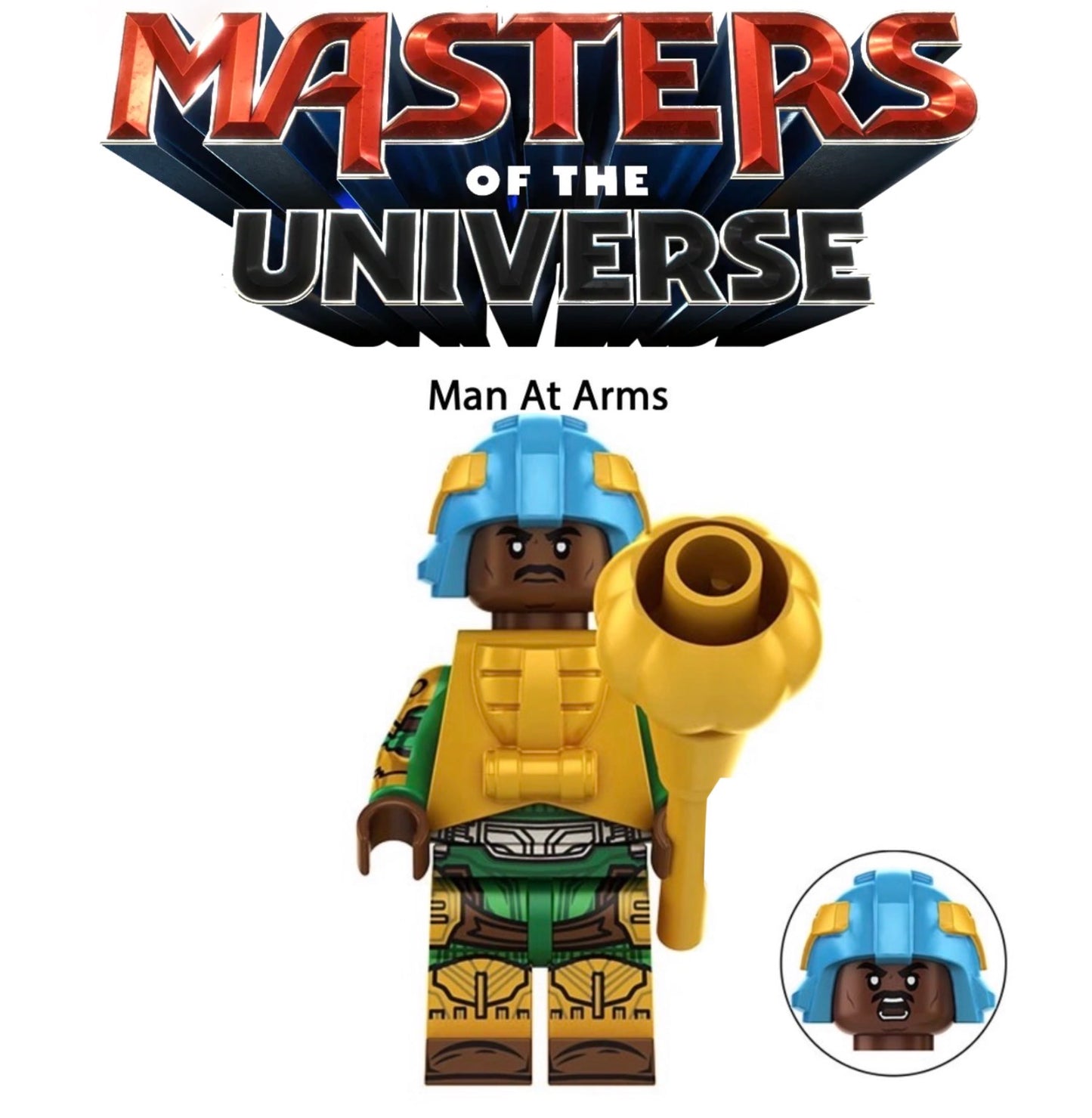 PREVENTE MINIFIGURE MASTERS OF THE UNIVERSE: MAN AT ARMS Custom Disponibilité juillet 2026