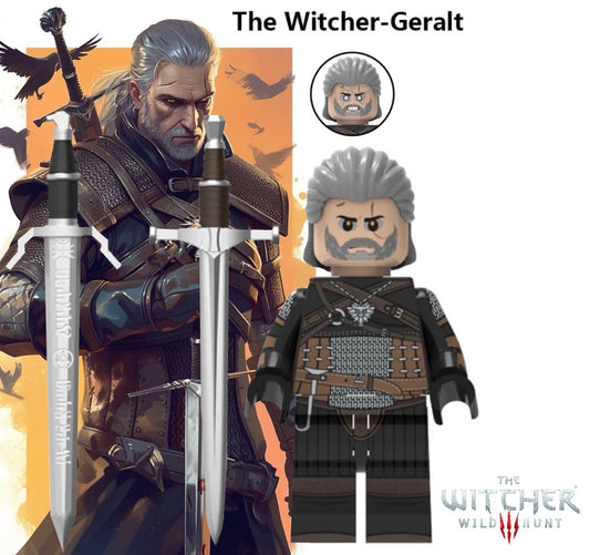 ⭐️⭐️⭐️MINIFIGURE THE WITCHER: GÉRALT ⭐️⭐️⭐️custom
