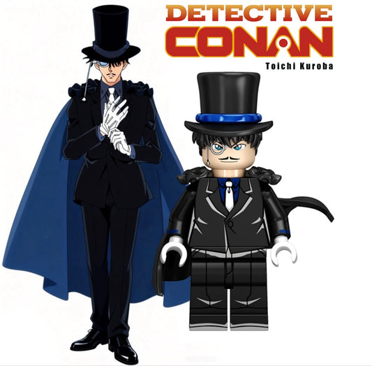 ⭐️⭐️⭐️SUPERBE MINIFIGURE DÉTECTIVE CONAN UNIVERS: TOICHI KUROBA ⭐️⭐️⭐️custom