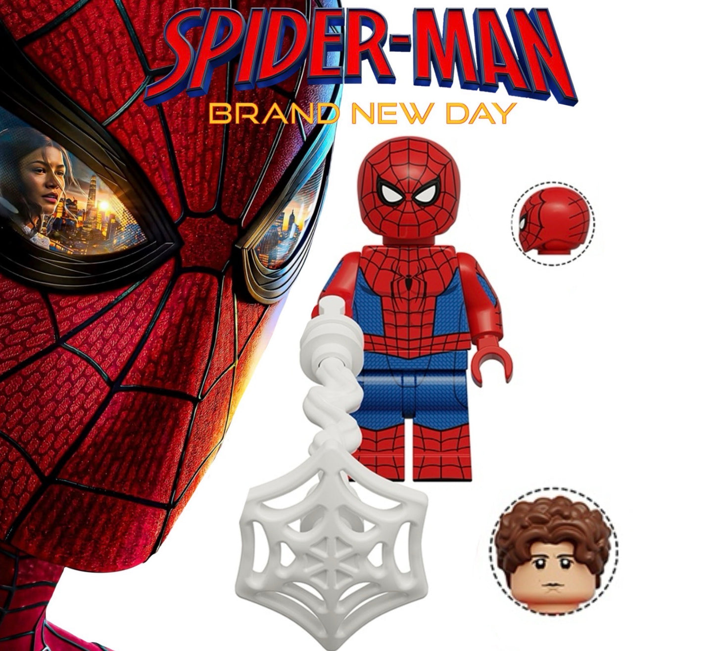 PREVENTE MINIFIGURE MARVEL UNIVERS (SPIDERMAN): SPIDER-MAN Custom Disponibilité début octobre 2026