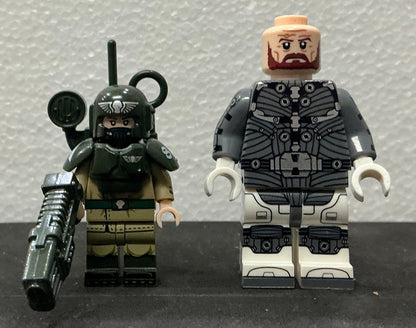 MINIFIGURE WARHAMMER 40K UNIVERS: Ultramarines Space Marines Astartes (8,2cm)custom