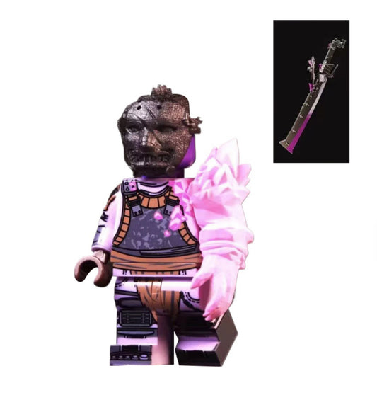 MINIFIGURE VIDÉO GAME UNIVERS (Crazy Fire Vele,Vlad) custom