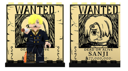 MINIFIGURE "ÉDITION LIMITÉ" SANJI custom