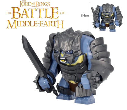 PREVENTE MINIFIGURE LORD OF THE RING UNIVERS: ARMORED TROLL(VERSION A) custom Disponibilité fin août 2026